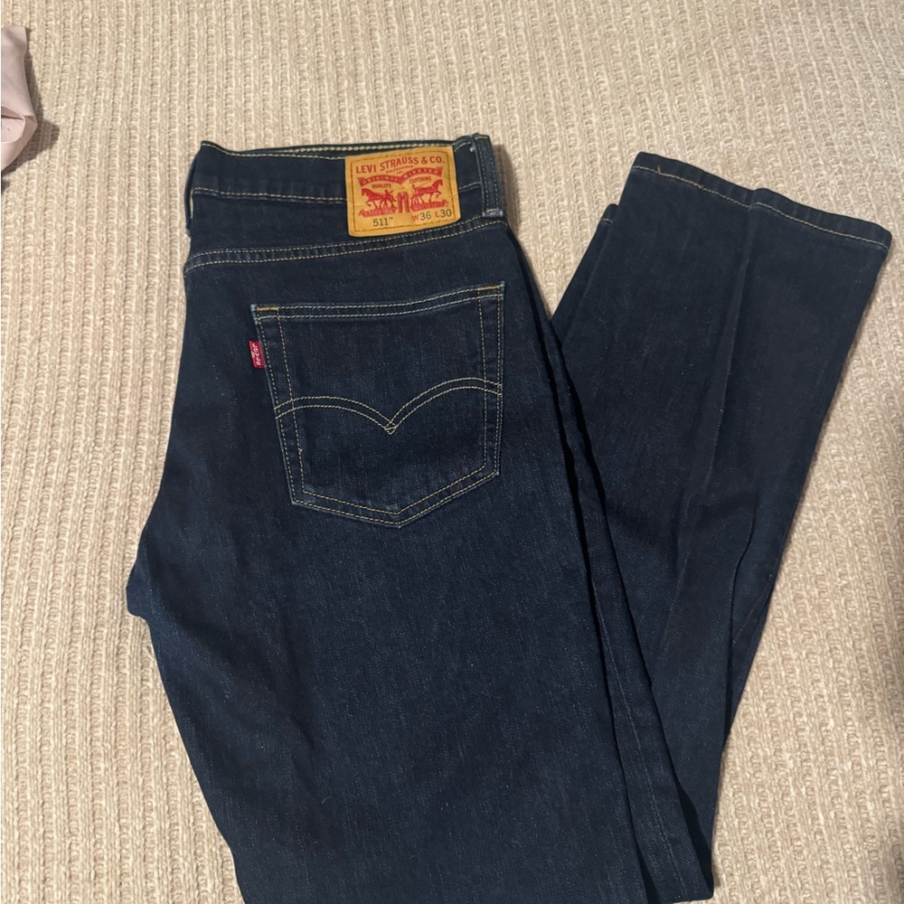 Levi's Indigo Denim Jeans